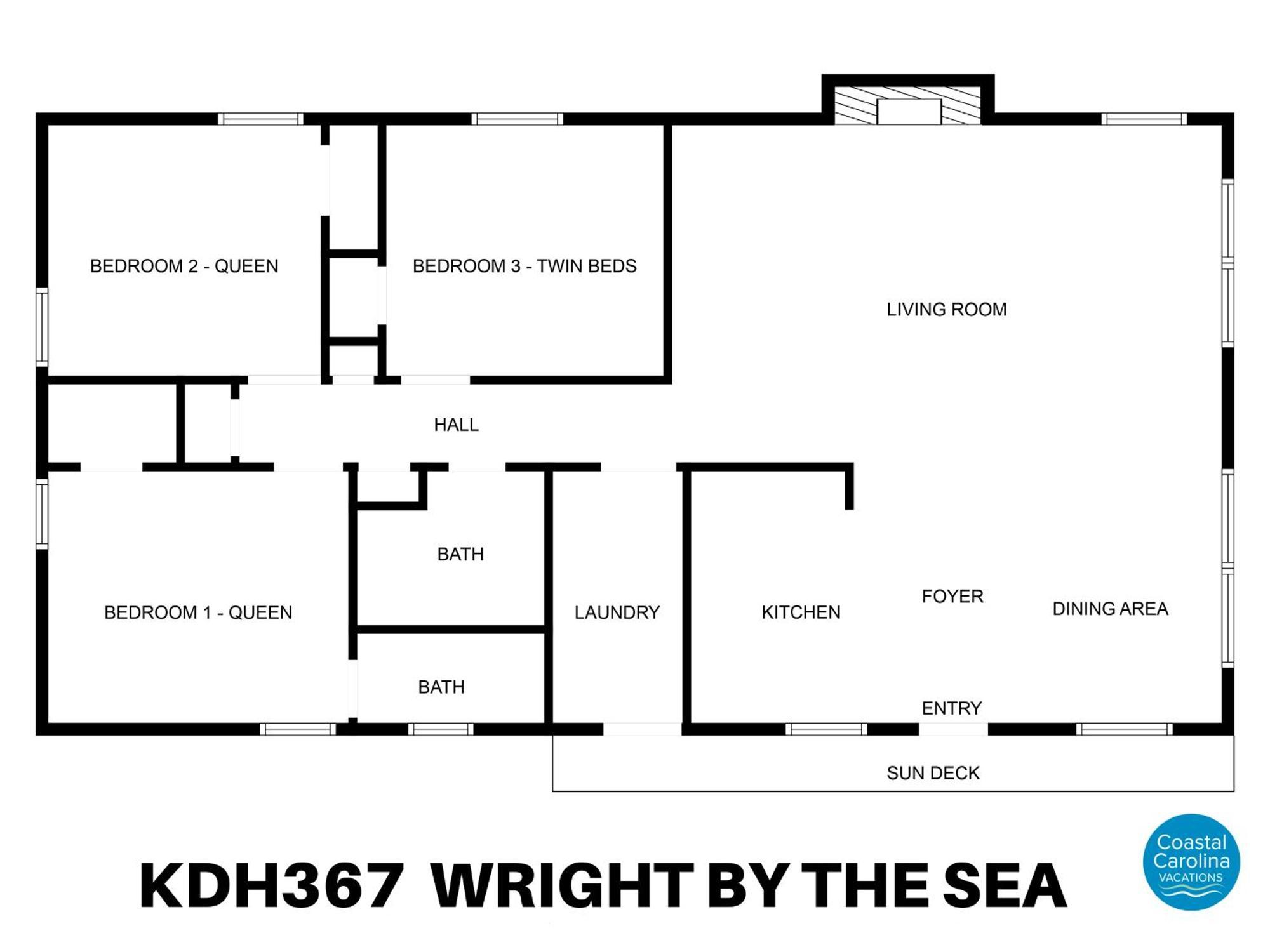 Kdh367 Wright By The Sea Villa Kill Devil Hills Eksteriør billede